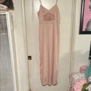 BCBGMaxAzria Pink Jumpsuit